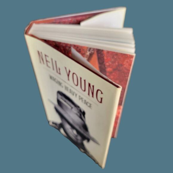 First Edition 2012 Neil Young's "Waging Heavy Peace" Hardcover Book - Picture 2 of 6